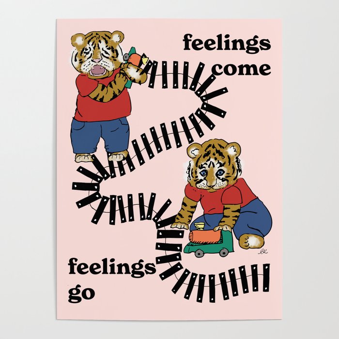 Tiger Feelings Poster