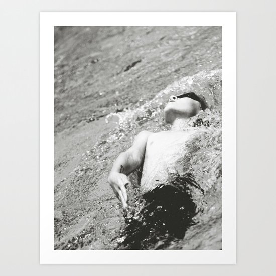 Swimmer Art Print