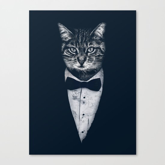 Mr Cat Canvas Print