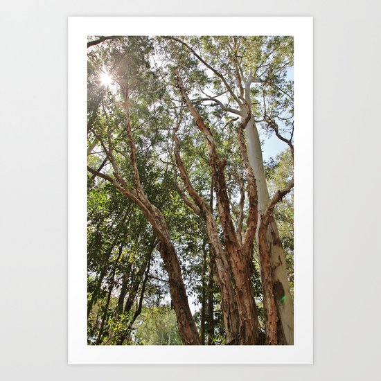 Morphed Art Print