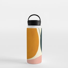 shapes geometric minimal painting abstract Water Bottle