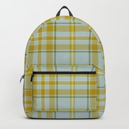 Vintage Plaid: Lemon Opal Backpack