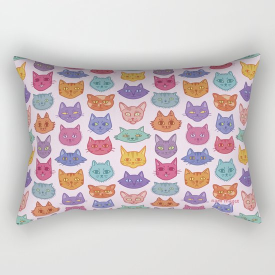 Caaaats cats catssss Rectangular Pillow