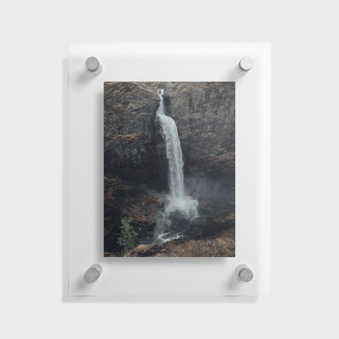 The waterfall Floating Acrylic Print