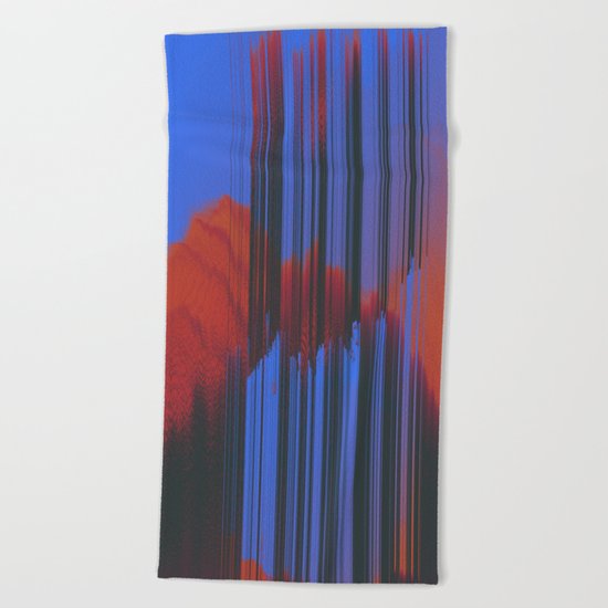 Sunset Melodic Beach Towel