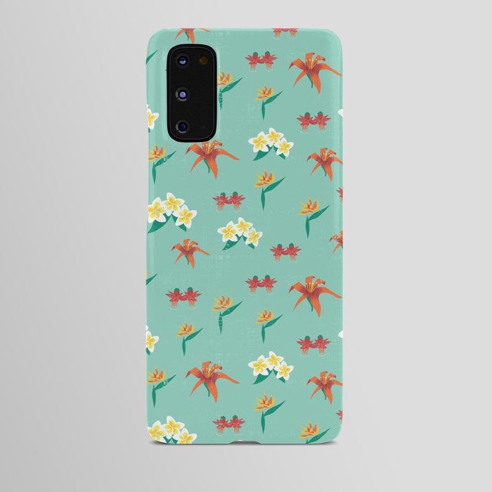 Exotic Vintage Flowers Android Case