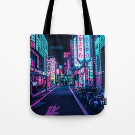 A Neon Wonderland called Tokyo Tote Bag