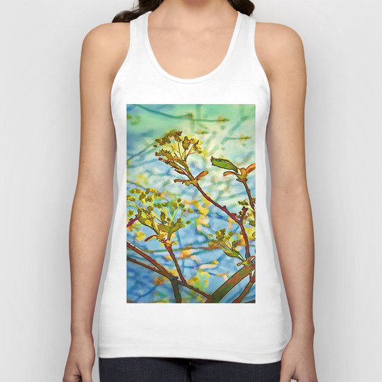 Budding Branches Unisex Tank Top