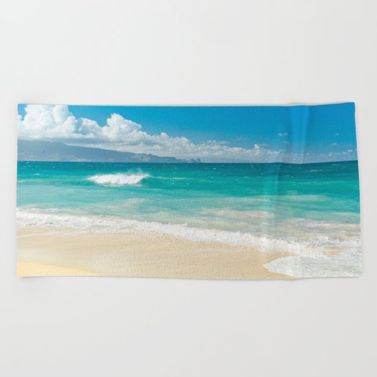 Hawaii Beach Treasures Beach Towel