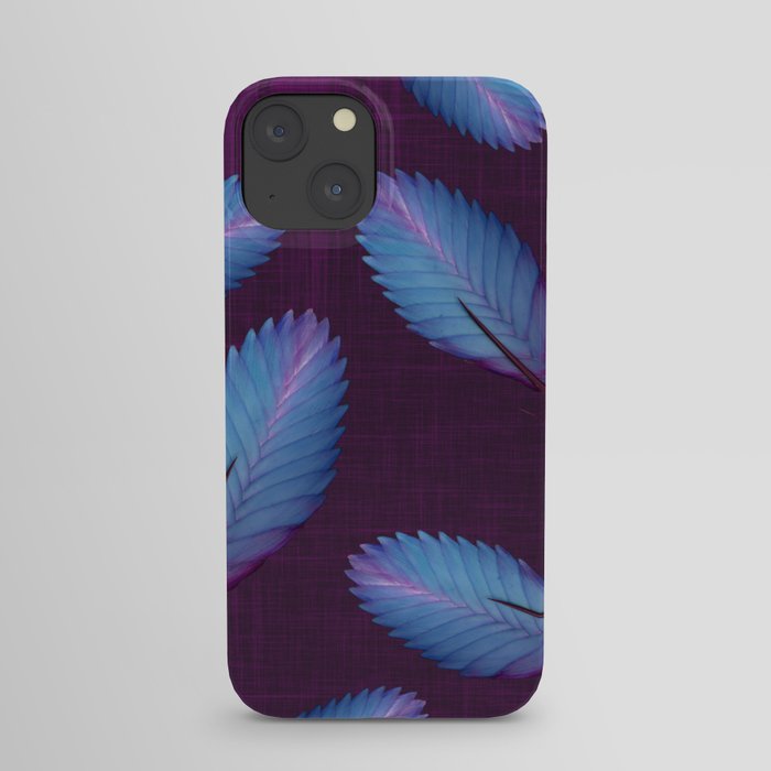 Tillandsia in dark purple iPhone Case