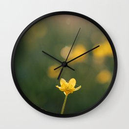 Flowers: III // Oregon Wall Clock