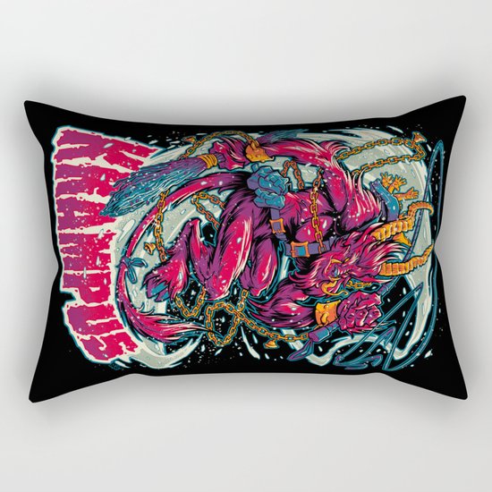 BEWARE THE KRAMPUS Rectangular Pillow