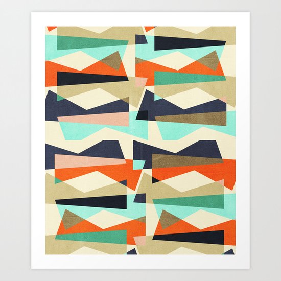 Fragments V Art Print