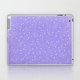 Purple Constellations Laptop Skin