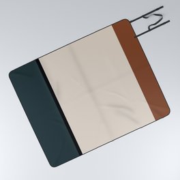 Contemporary Color Block XLIII Picnic Blanket