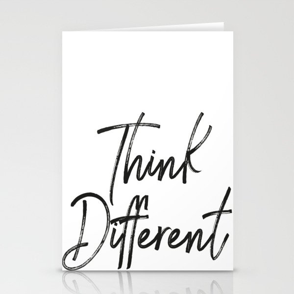Think Different Stationery Cards