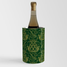 Luxe Pineapple // Emerald Green Wine Chiller
