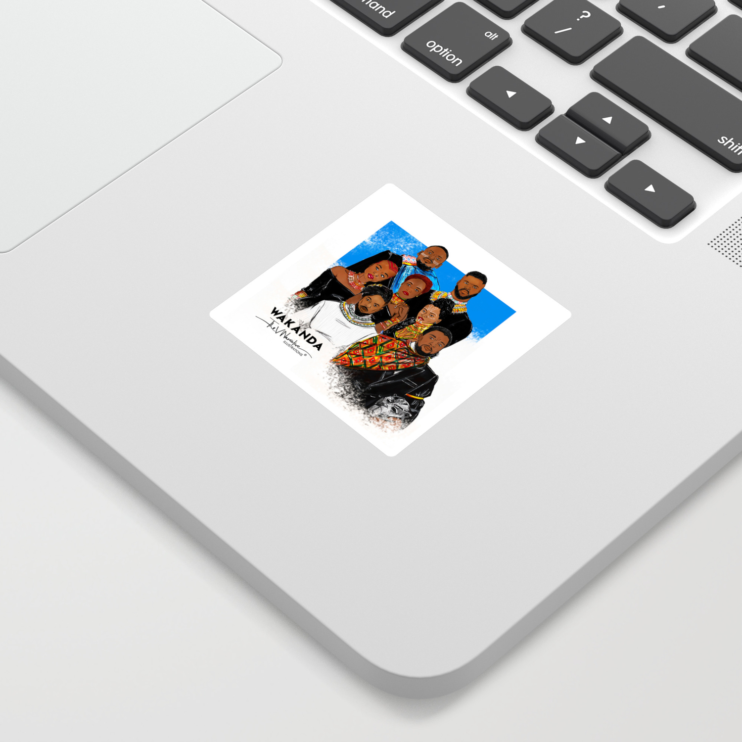 Black Panther Wakanda Forever Sticker By Thevnarrative Society6