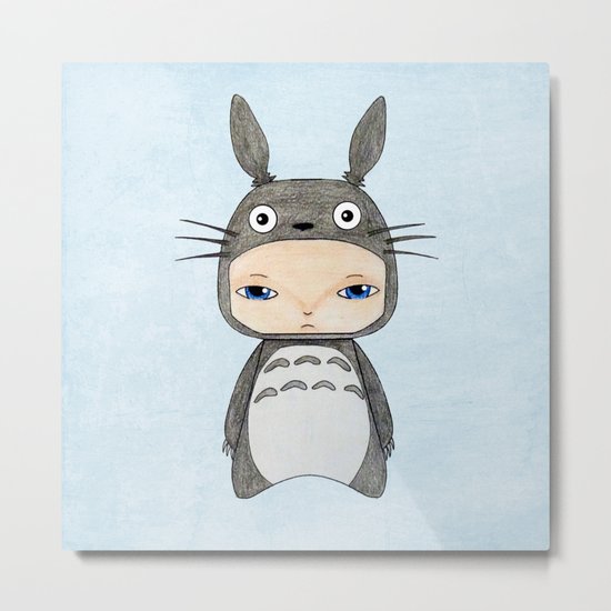A Boy - My Neighbor T. Metal Print