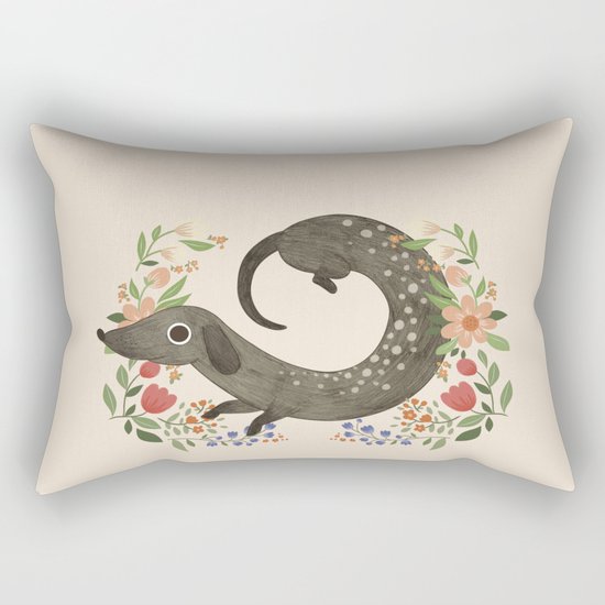Dachshund Rectangular Pillow
