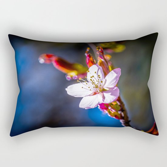 Sakura - Japanese cherry flower Rectangular Pillow