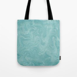 Blue marble texture. Tote Bag
