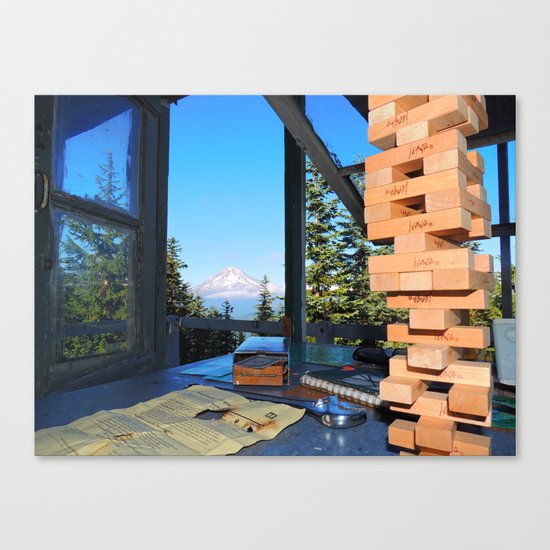 Jenga Canvas Print