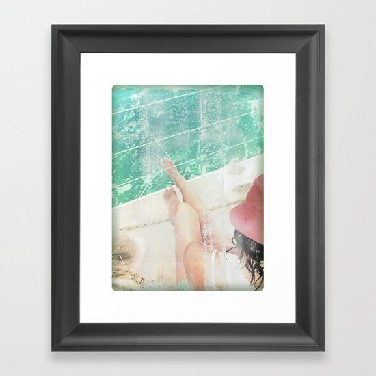 peace and tranquility Framed Art Print