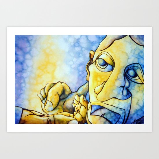 Doubting Thomas Art Print