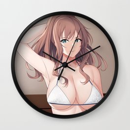 Saratoga Kantai Collection Wall Clock | Sirius, Bikini, Azur, Unicorn, Enterprise, Ayanami, Hentai, Eugen, Takao, Prinz 