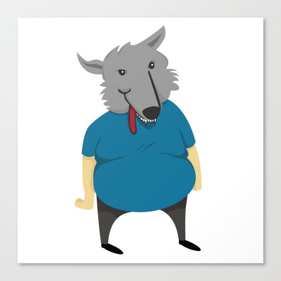 Wolfman Canvas Print