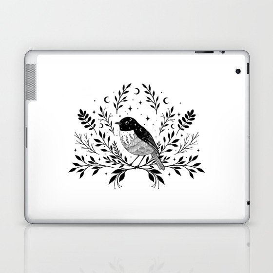 A Bird with Seven Moons Laptop & iPad Skin
