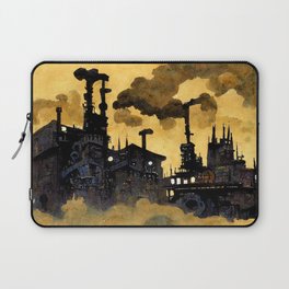 A world enveloped in pollution Laptop Sleeve
