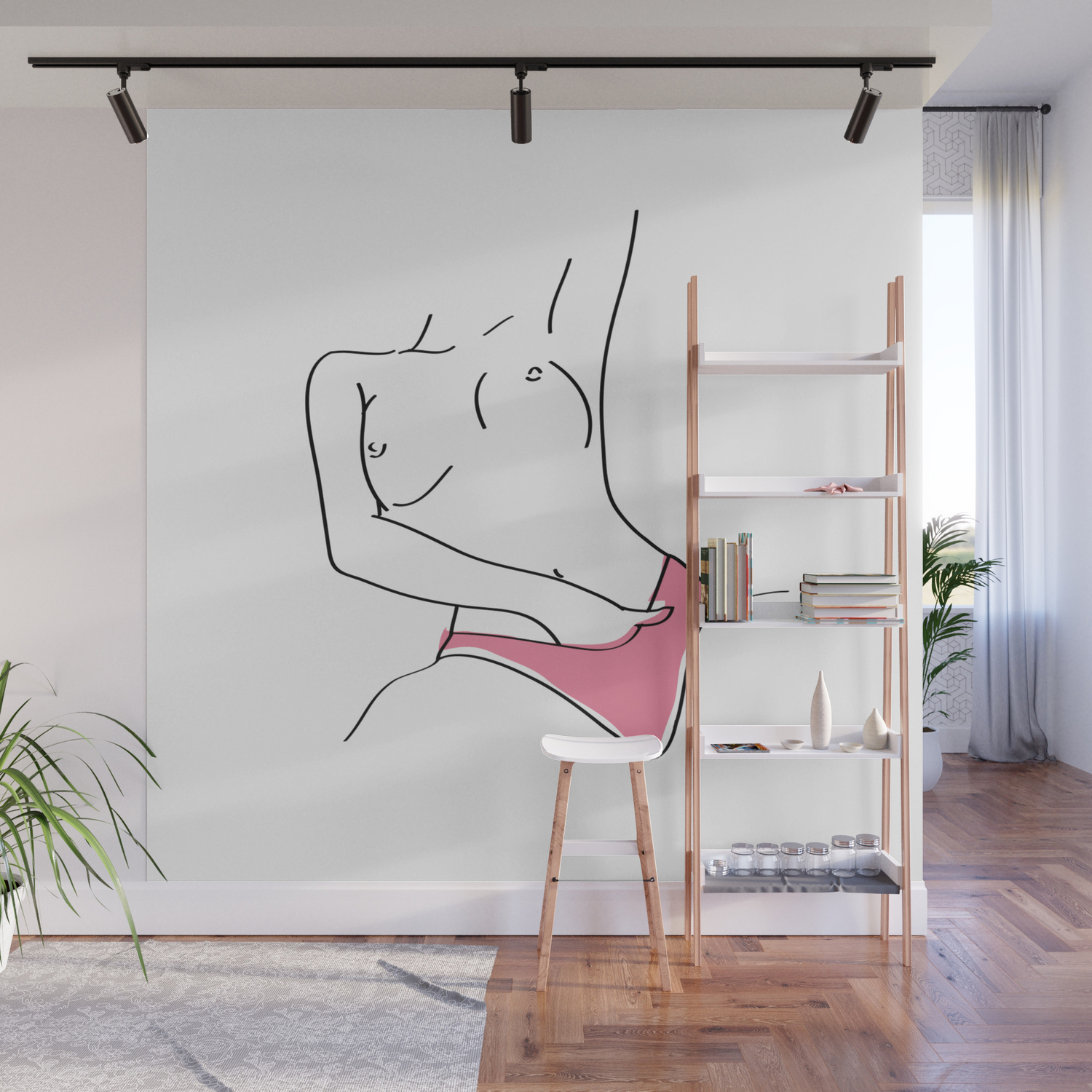 Hand In The Pants Wall Mural