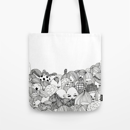 Human Jungle Tote Bag