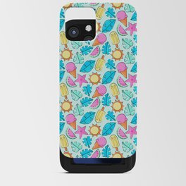 Ice and summer sun iPhone Card Case