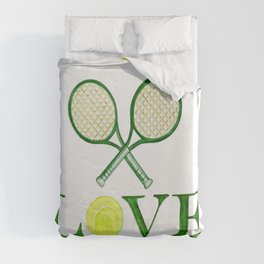 TENNIS LOVE Duvet Cover