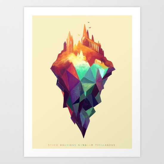 Magicae Lumos Art Print