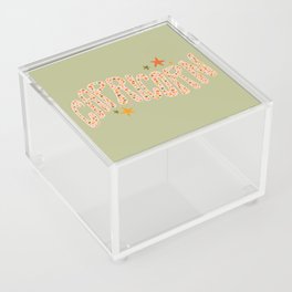 Starry Capricorn Acrylic Box