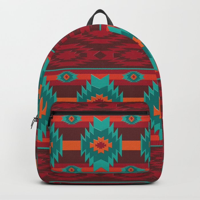 Southwestern navajo tribal pattern. Backpack by Stellagala Society6