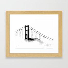 Golden Gate Bridge  Framed Art Print
