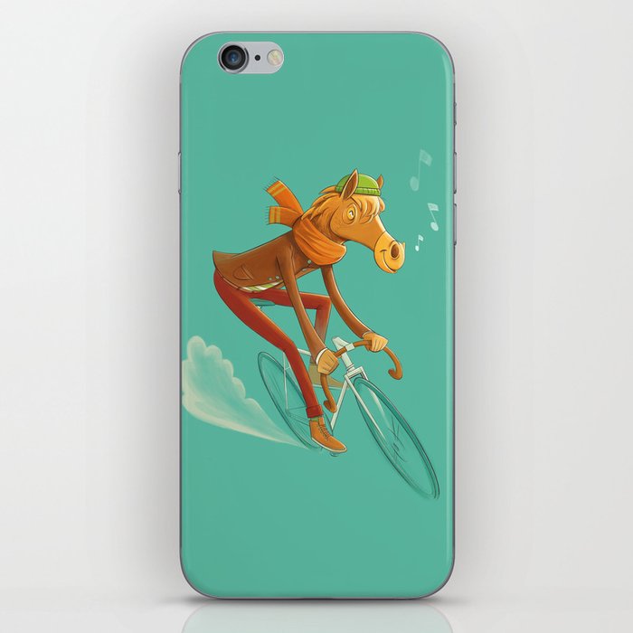 I want to ride my bicycle! iPhone Skin