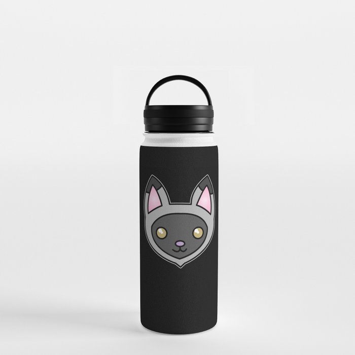 Cat shaped water bottle discount
