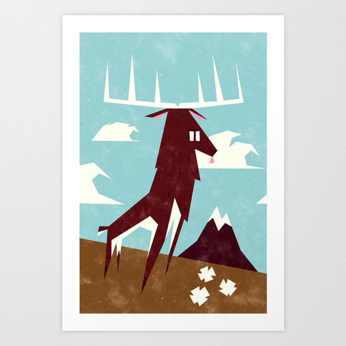 Discover the motif MAJESTIC by Yetiland as a print at TOPPOSTER