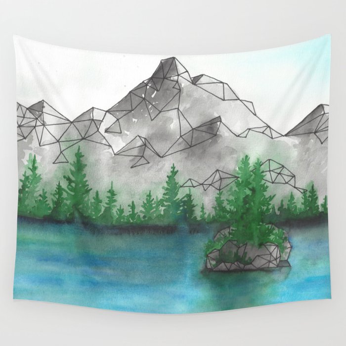 Society6 hotsell mountain tapestry