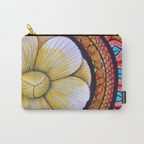 Flower Power Carry-All Pouch
