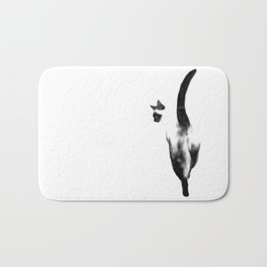 Siamese Cat Bath Mat