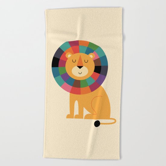Mr. Confidence Beach Towel
