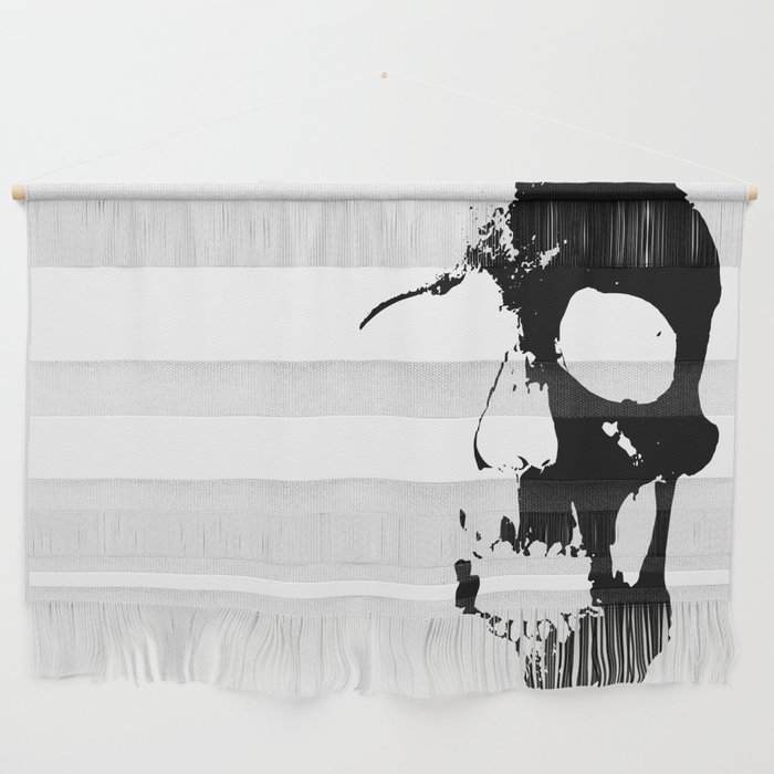 Skull - Black Wall Hanging