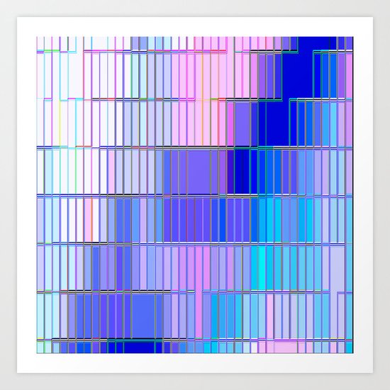 Re-Created CornerStone3~23~14 by Robert S. Lee Art Print